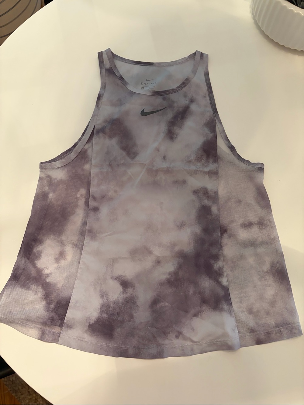 Nike Women’s Purple Tie-Dye Racerback Tank Top